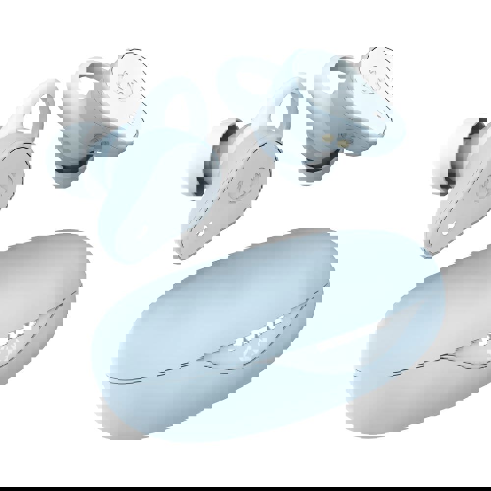 3TW1600 | Fresh 'n Rebel TWS sport oordopjes - met logo of onbedrukt bestellen - Pastel blauw