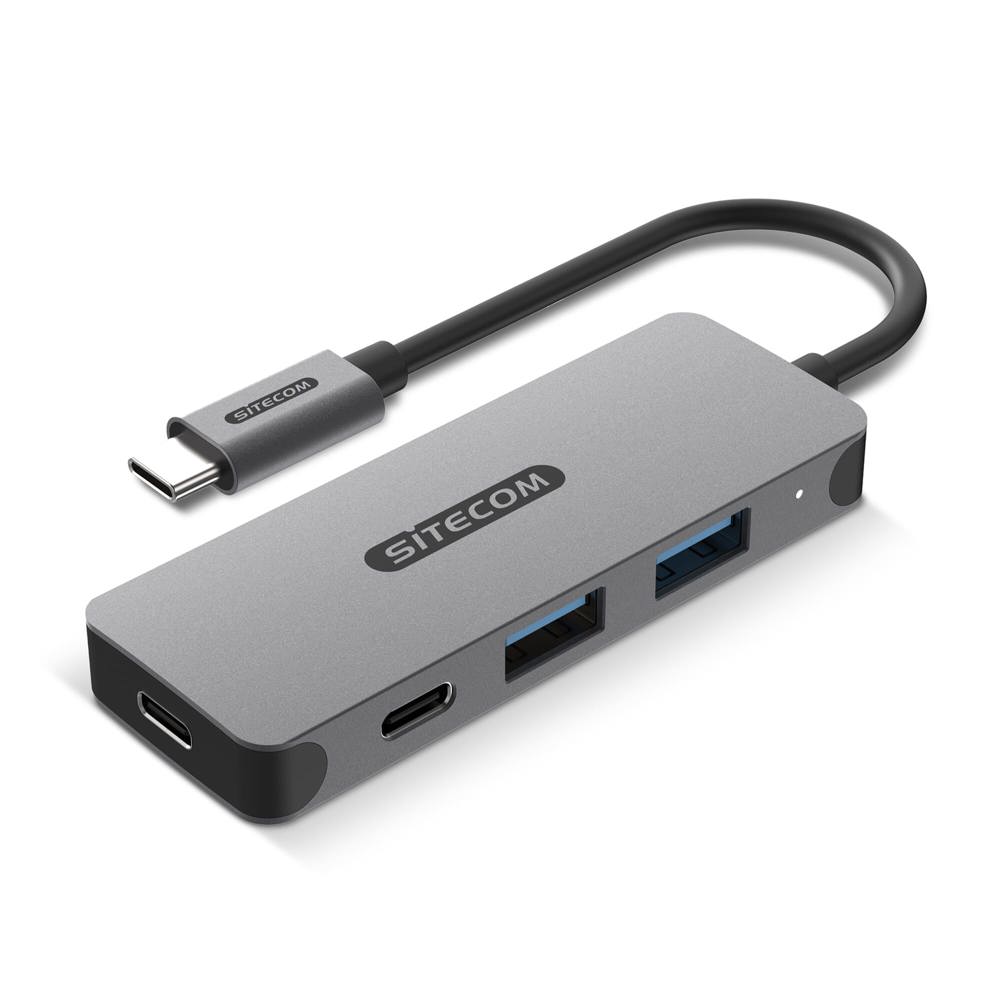Sitecom CN-5010 USB-C to 2x USB-A + 2x USB-C Hub - met logo of onbedrukt bestellen