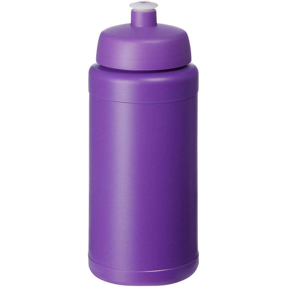 Baseline® Plus 500 ml drinkfles met sportdeksel - met logo of onbedrukt bestellen - Paars