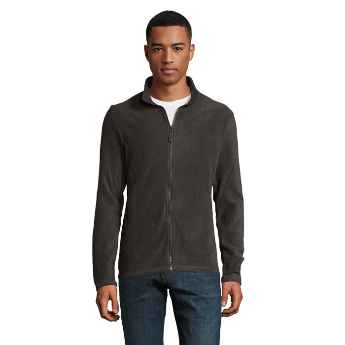 NORMAN MEN - NORMAN heren fleece 220g - kopen of bedrukken - Houtskool Grijs