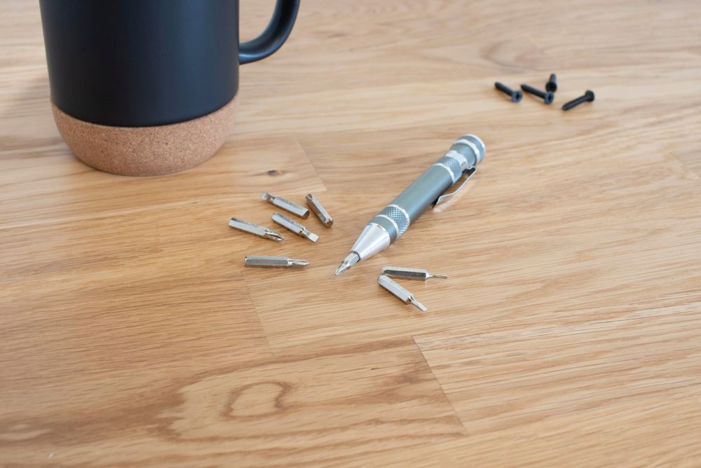 Aluminium zak schoevendraaierset Alyssa - voor bedrijven en relatiegeschenken