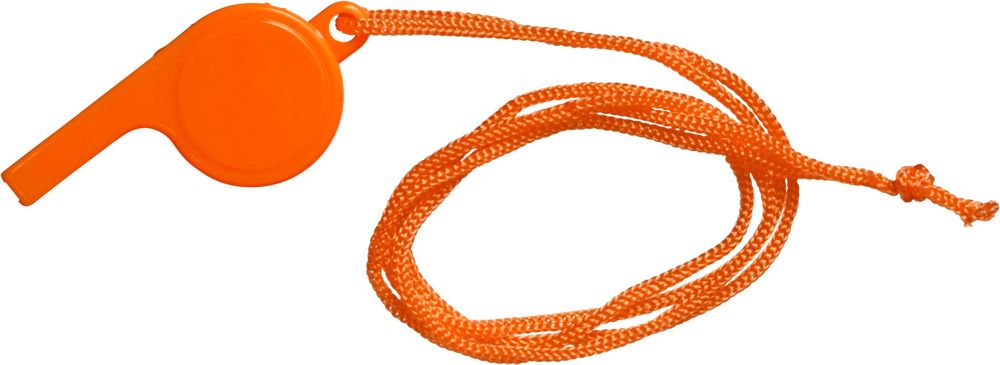 PS fluitje Josh - met logo of onbedrukt bestellen - oranje