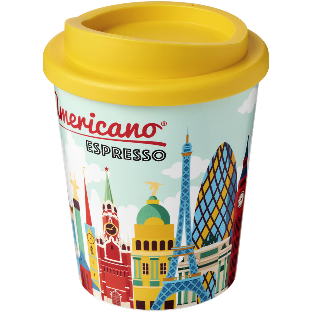 Brite Americano® espresso 250 ml geïsoleerde beker - kopen of bedrukken - Geel