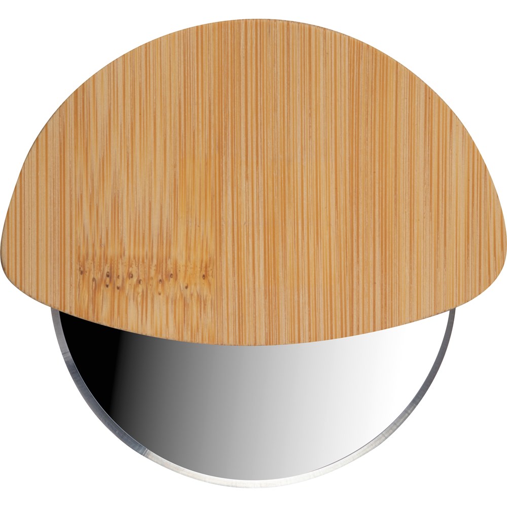 Pizzasnijder van bamboe