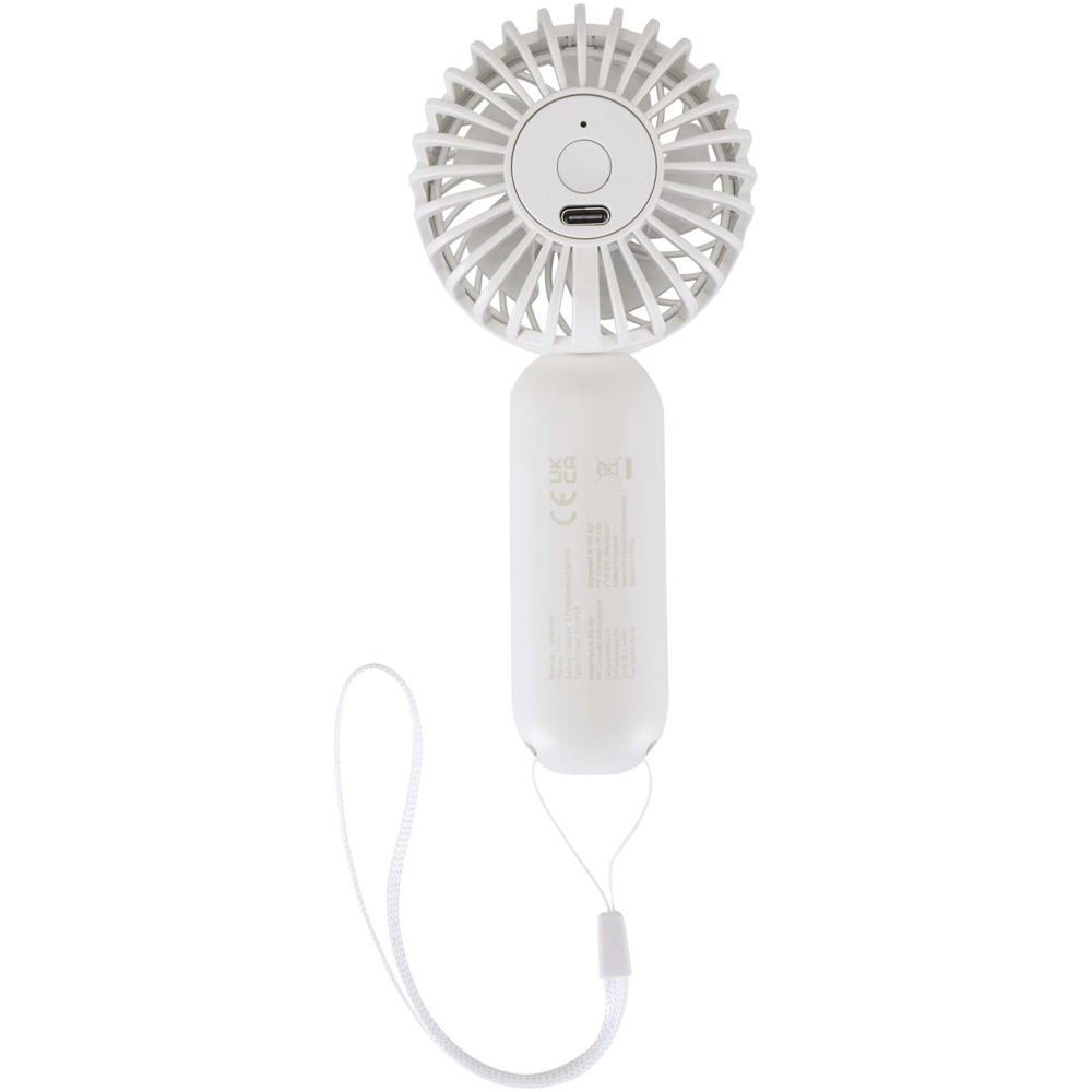 Aervia draagbare ventilator van gerecycled plastic