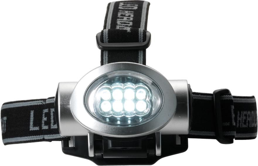 ABS hoofdlamp Marisa - voor bedrijven en relatiegeschenken - zilver