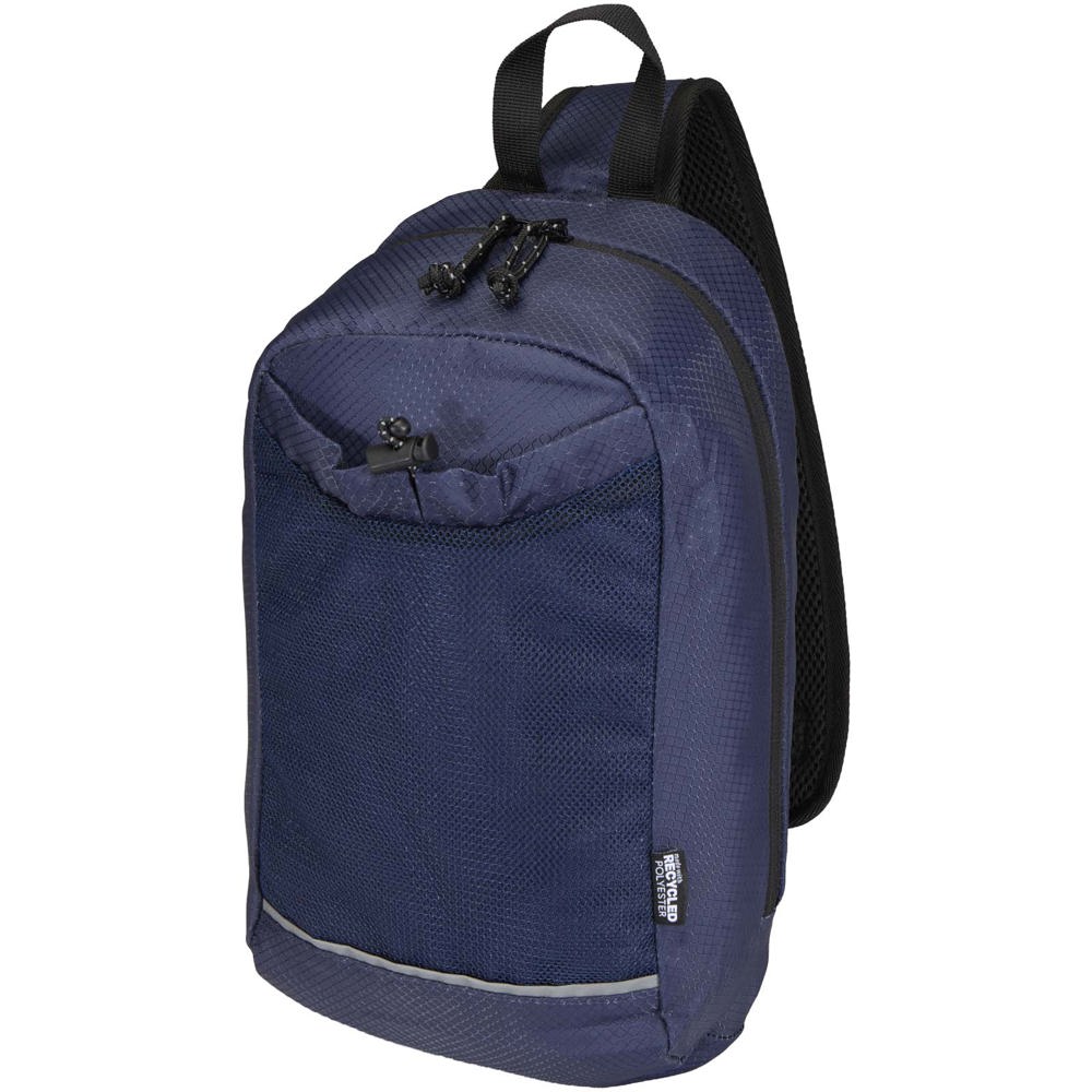 Nomad GRS gerecyclede hydratatie crossbodytas 6 l - met logo of onbedrukt bestellen - Marineblauw