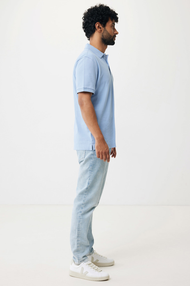 IQONIQ Yosemite gerecycled katoen pique polo