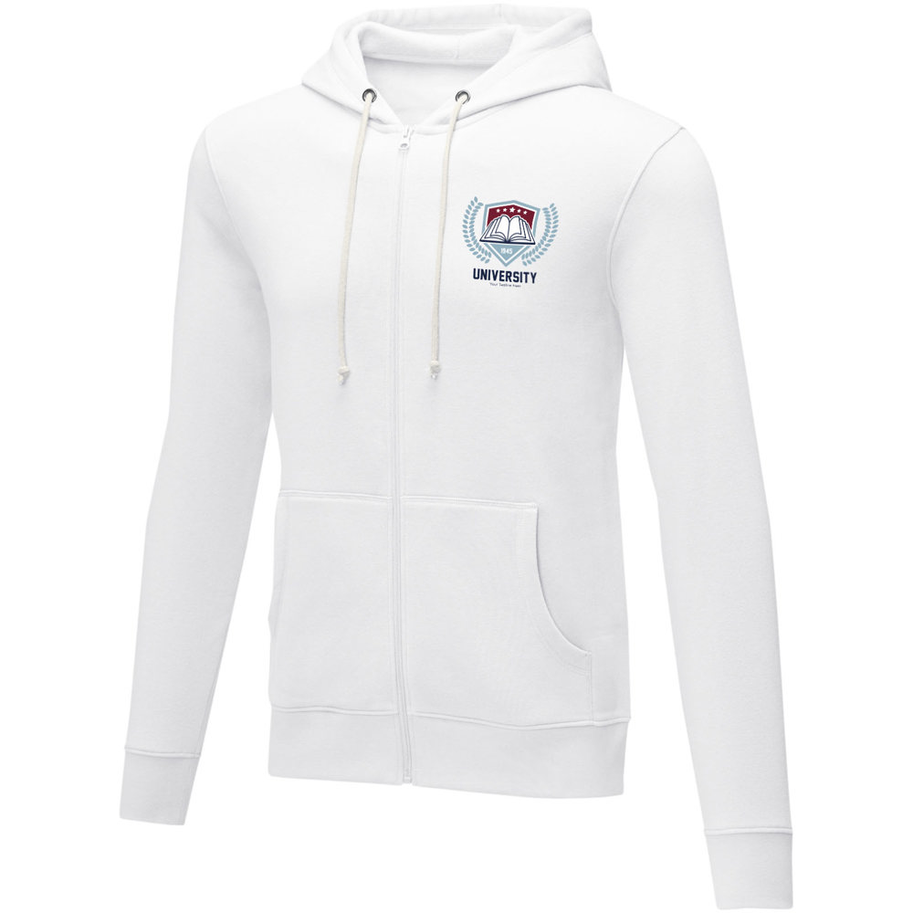 Charon heren hoodie met ritssluiting 