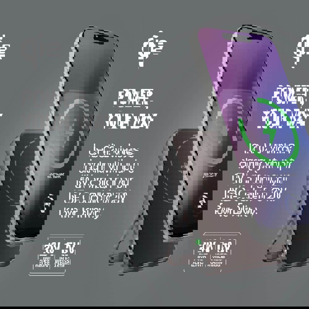 Fresh 'n Rebel Draadloze Powerbank 10000mAh Geschikt voor MagSafe 