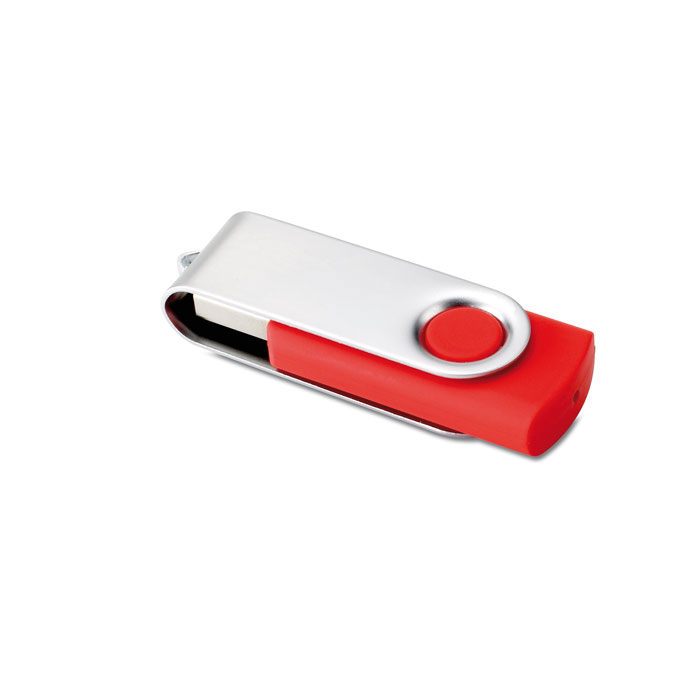 TECHMATE - Techmate. USB flash 8 GB - voor bedrijven en relatiegeschenken - rood