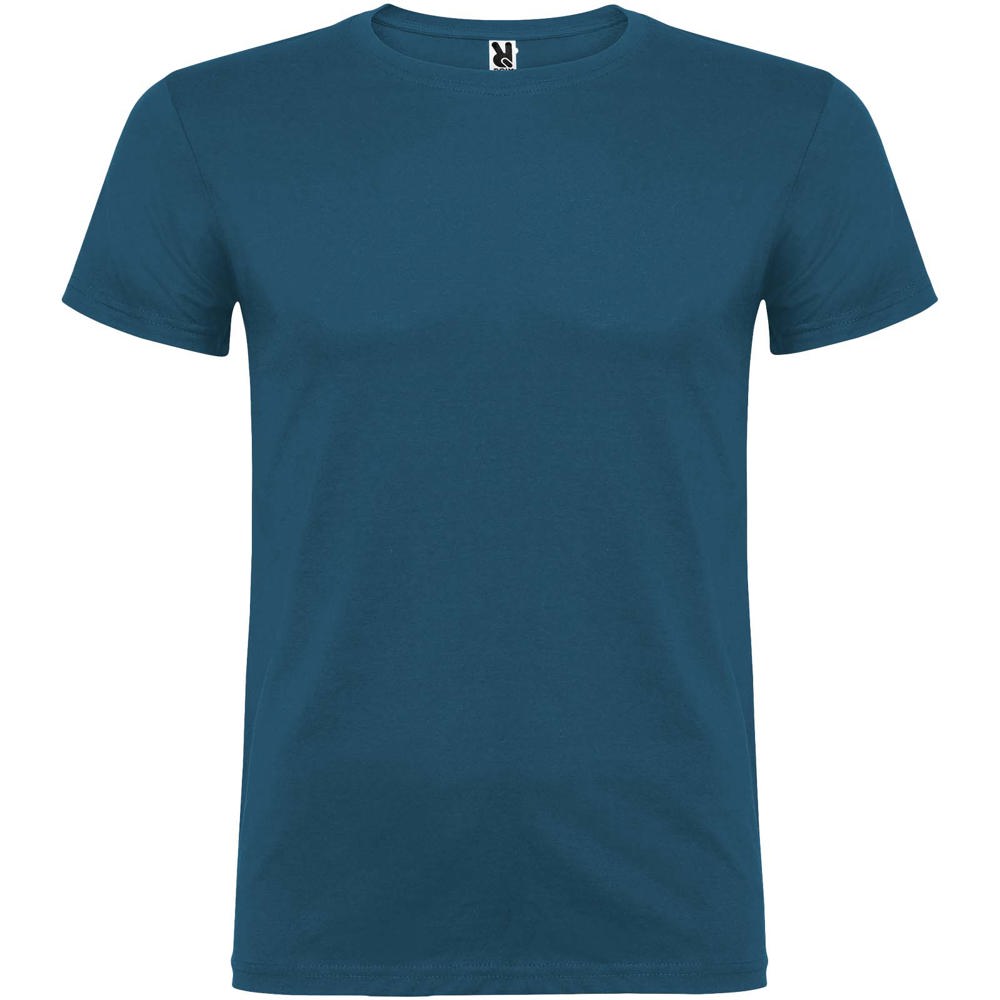 Beagle kindershirt met korte mouwen - met logo of onbedrukt bestellen - Maanlichtblauw