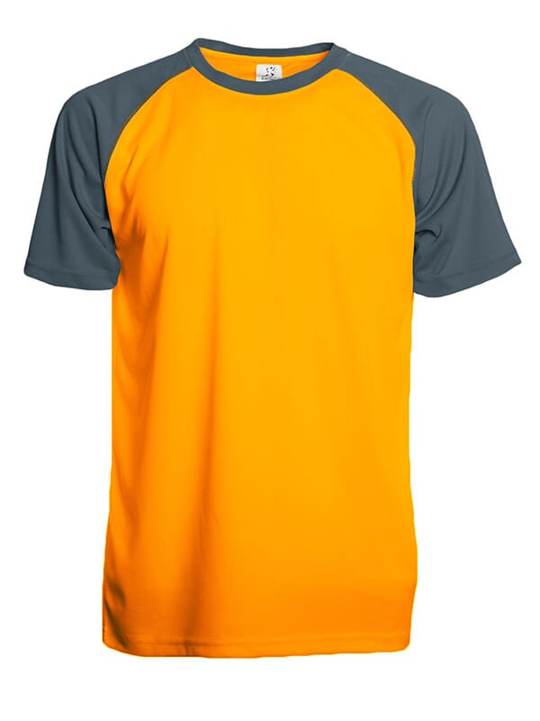 SP Trail sportshirt, 140 gr/m² - met logo of onbedrukt bestellen - Fluo oranje/Anthraciet