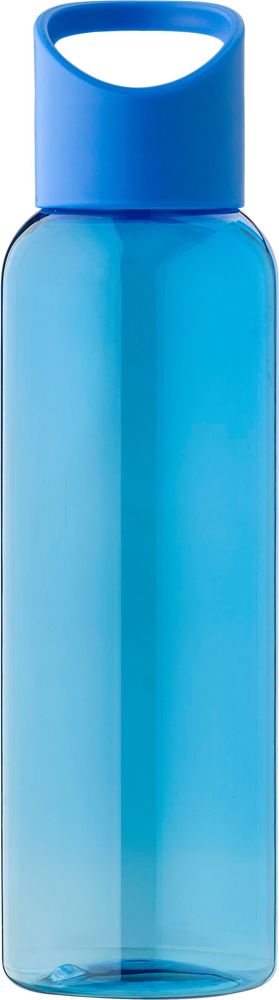 Gerecyclede rPET fles Rita - bedrukt of onbedrukt verkrijgbaar - Blauw