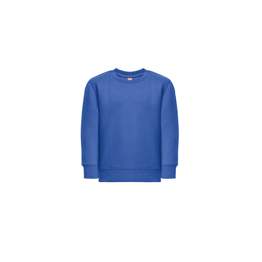 THC DELTA KIDS. Sweatshirt voor kinderen van gerecycled katoen en polyester - voor bedrijven en - Royal Blauw