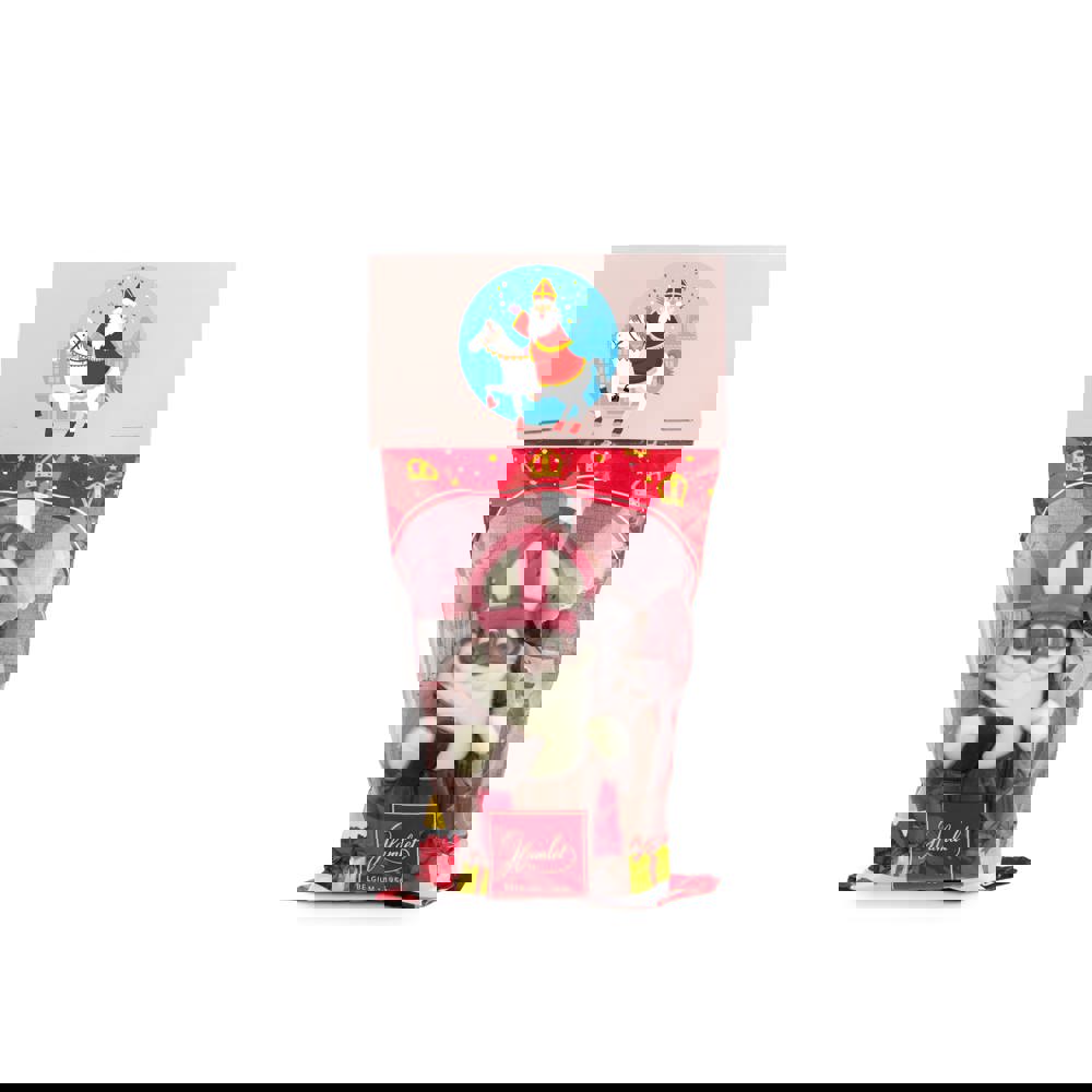 Sinterklaas chocoladepop klein - voor bedrijven en relatiegeschenken