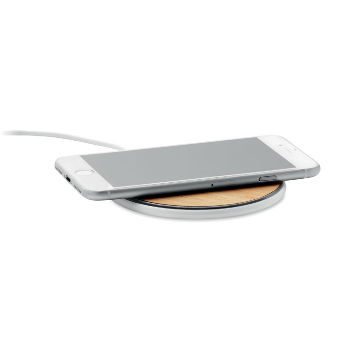 DESPAD + - Draadloze oplader 15W in bamboe