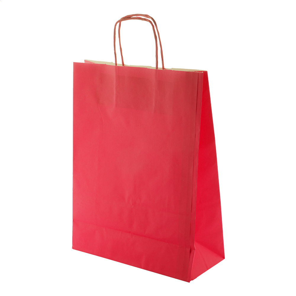 Mall - papieren tas - voor bedrijven en relatiegeschenken - rood