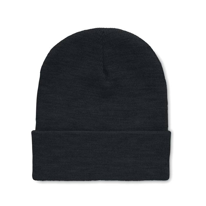 POLO RPET - RPET Beanie met omslag - voor bedrijven en relatiegeschenken