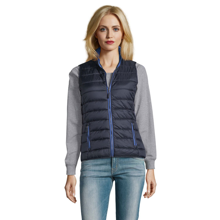 WAVE WOMEN - WAVE dames bodywarmer 180g - met logo of onbedrukt bestellen - Marine