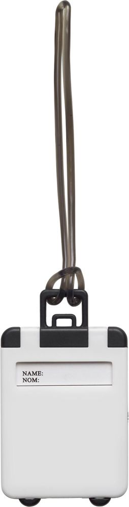 ABS kofferlabel Jenson - voor bedrijven en relatiegeschenken - Wit