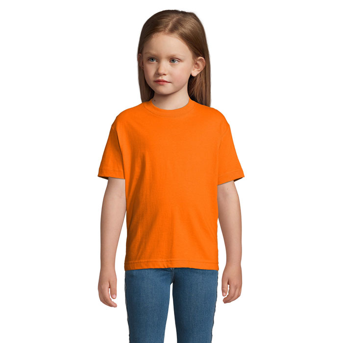 IMPERIAL KIDS - IMPERIAL kind t-shirt 190g - bedrukt of onbedrukt verkrijgbaar - oranje