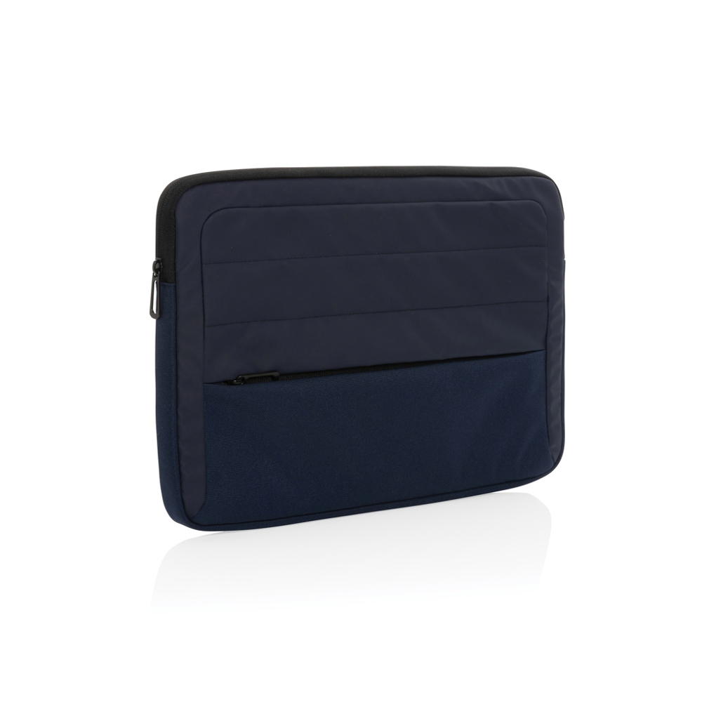 Armond AWARE™ RPET 15.6" laptop sleeve - voor bedrijven en relatiegeschenken - donkerblauw (± PMS 4280C)