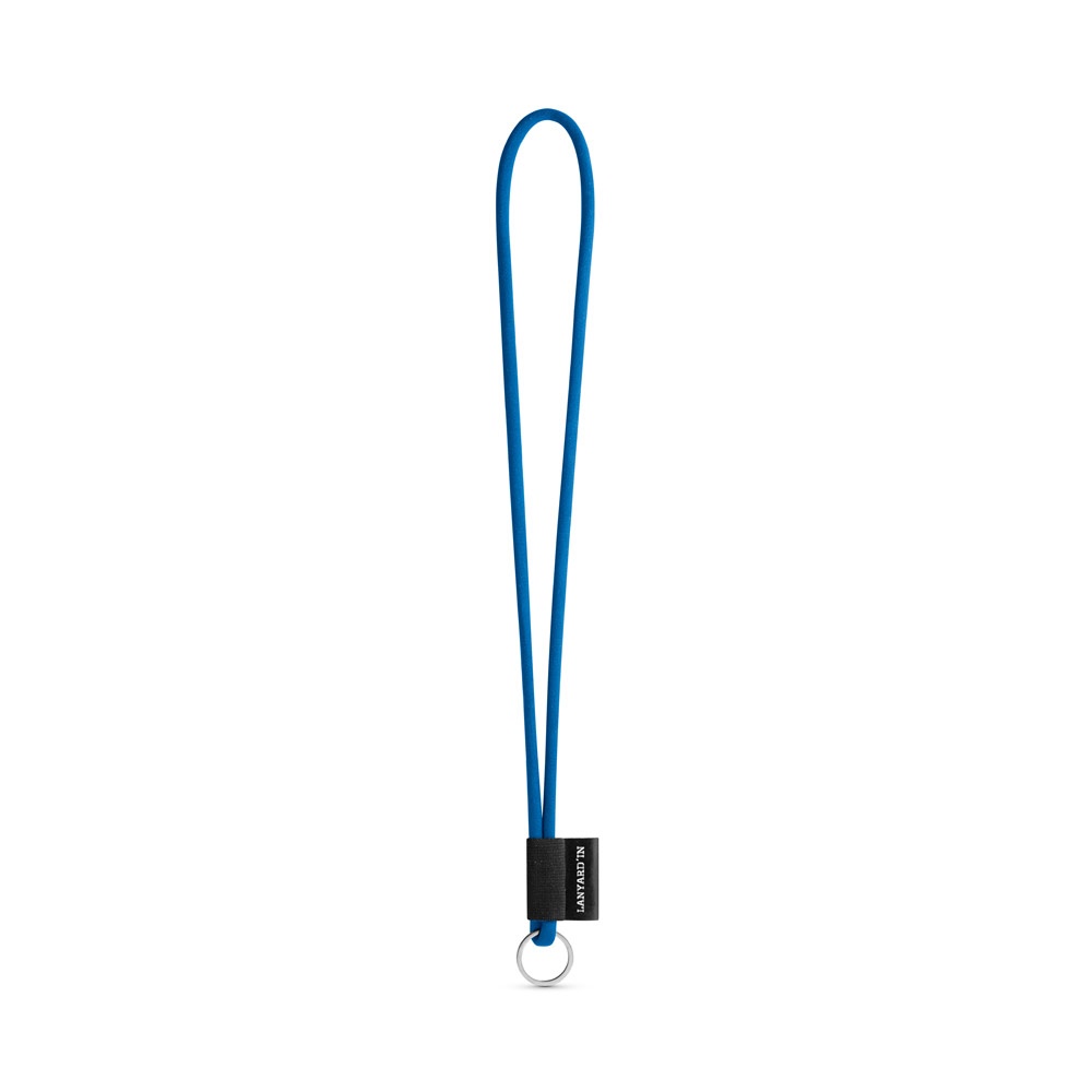 75093. Lanyard Tube Long Set I. Standaard modellen - voor bedrijven en relatiegeschenken - 303 - Blauw
