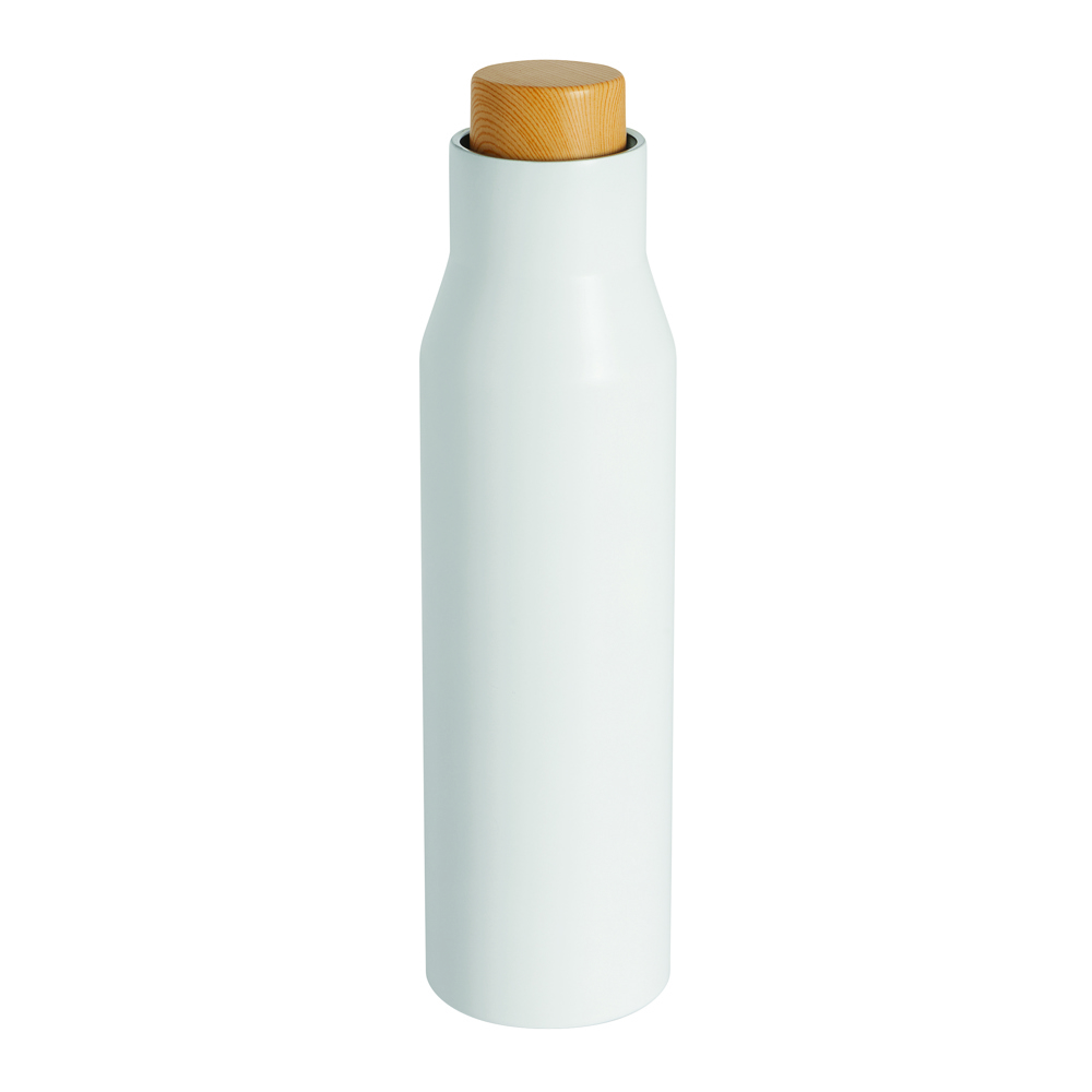 DRINK NOBLY - Vacuüm drinkfles - kopen of bedrukken - Wit