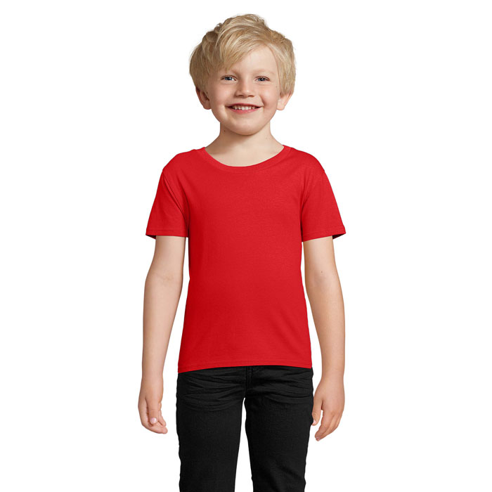 PIONEER KIDS - PIONEER KIDS T-SHIRT - bedrukt of onbedrukt verkrijgbaar - rood