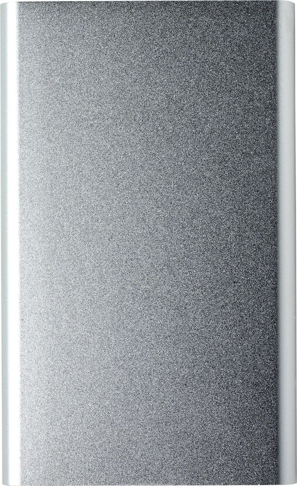 Aluminium powerbank Ezra - voor bedrijven en relatiegeschenken - zilver