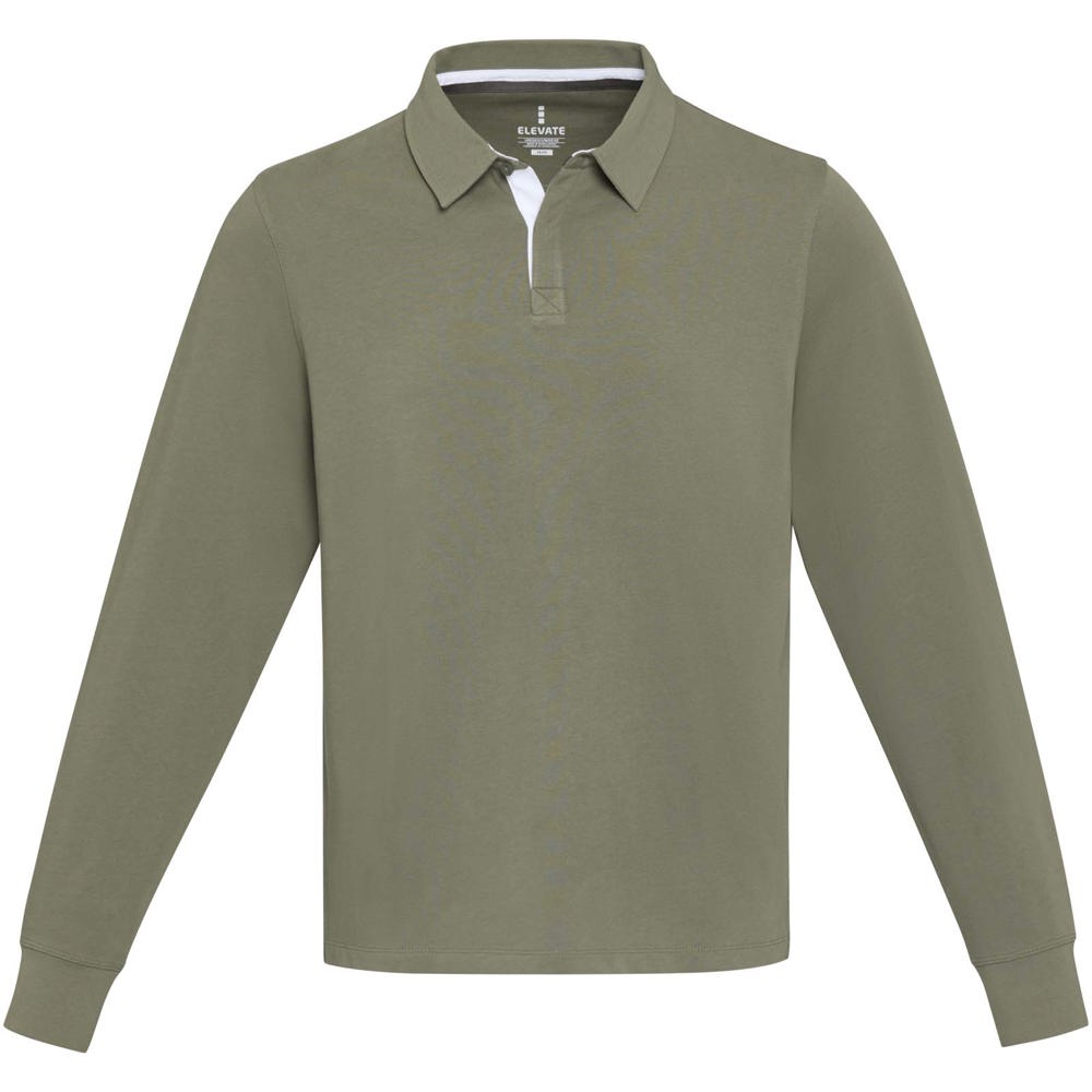 Clyde unisex organic rugbypolo sweatshirt 