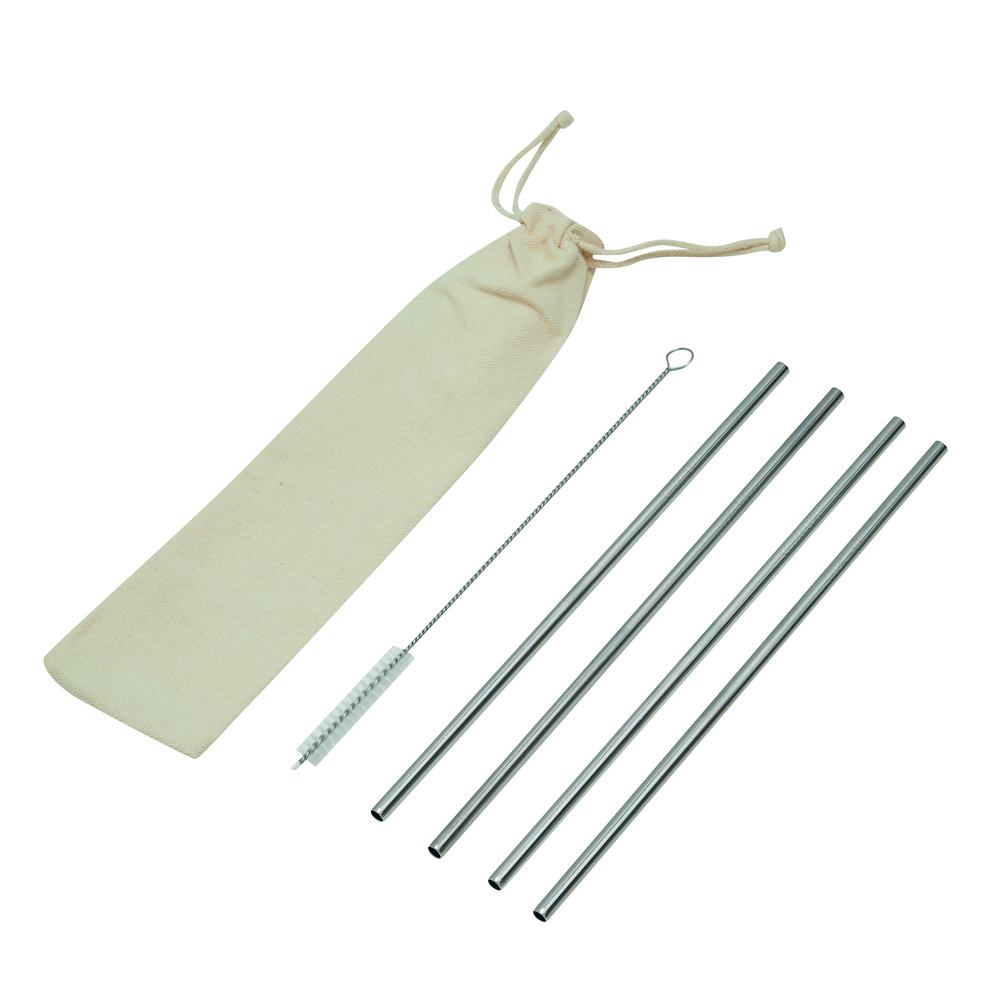 DRINK FRIENDLY - RVS-rietjes-set - kopen of bedrukken