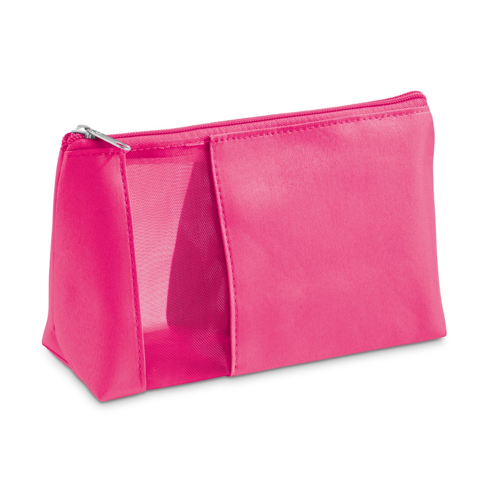 ANNIE. Make-up tasje van microvezel en mesh