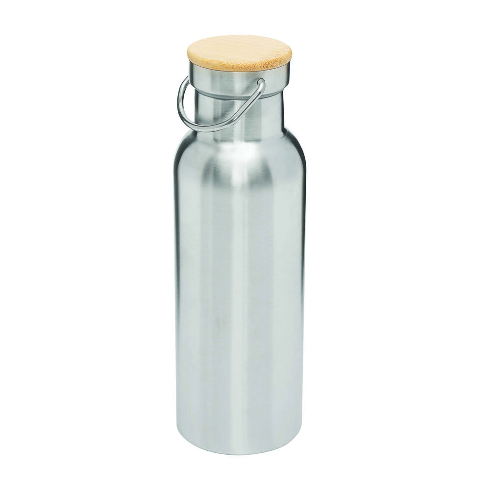 ECO FLAVOUR - Vacuümdrinkfles - voor bedrijven en relatiegeschenken - zilver