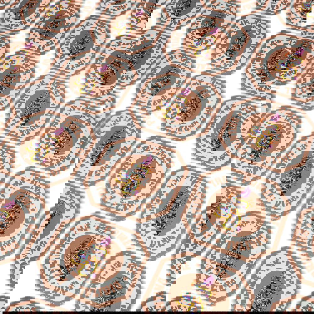 3D Digital Patch 10x10cm - bedrukt of onbedrukt verkrijgbaar