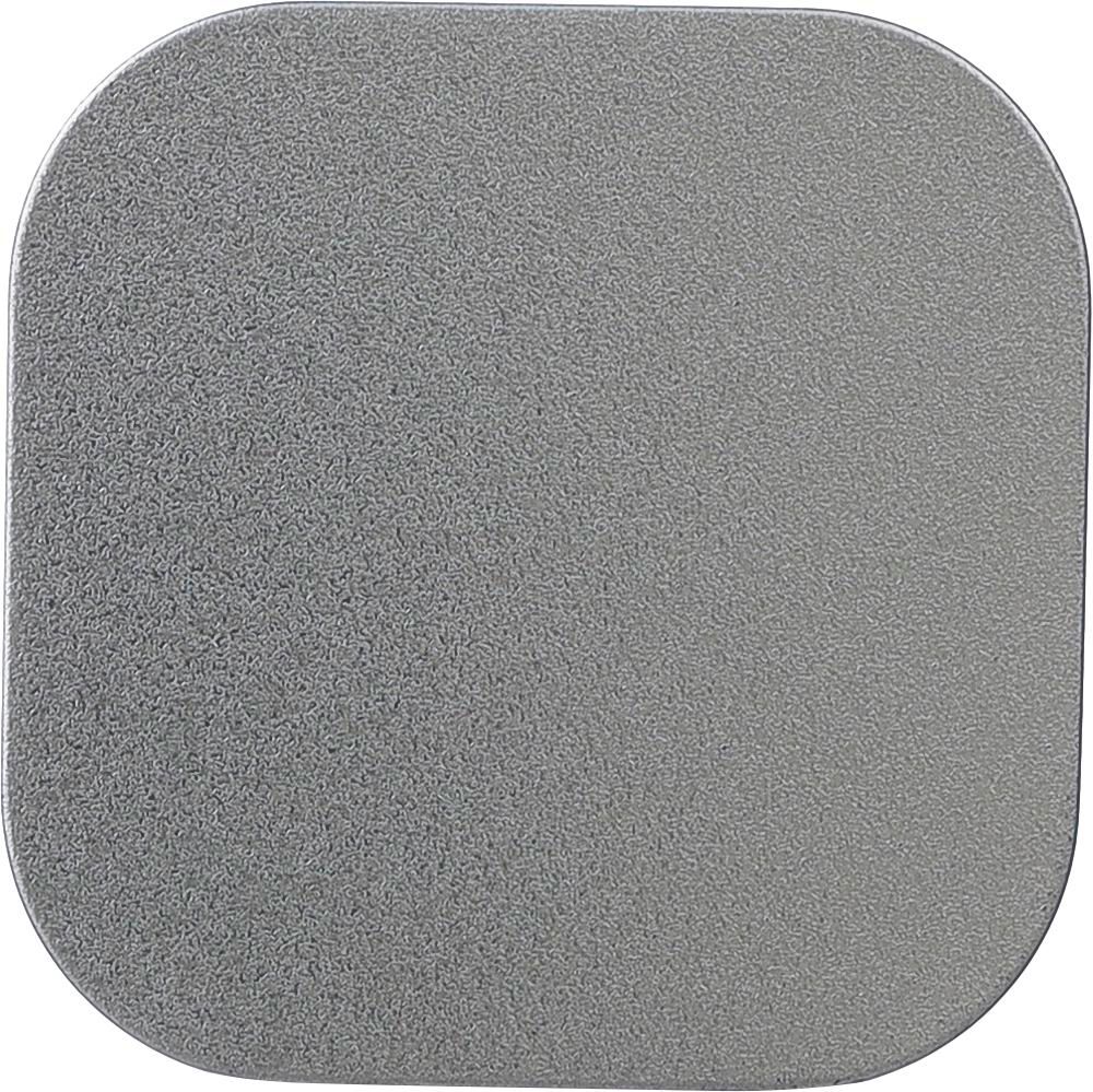 Metalen kaars Laurie - met logo of onbedrukt bestellen - zilver