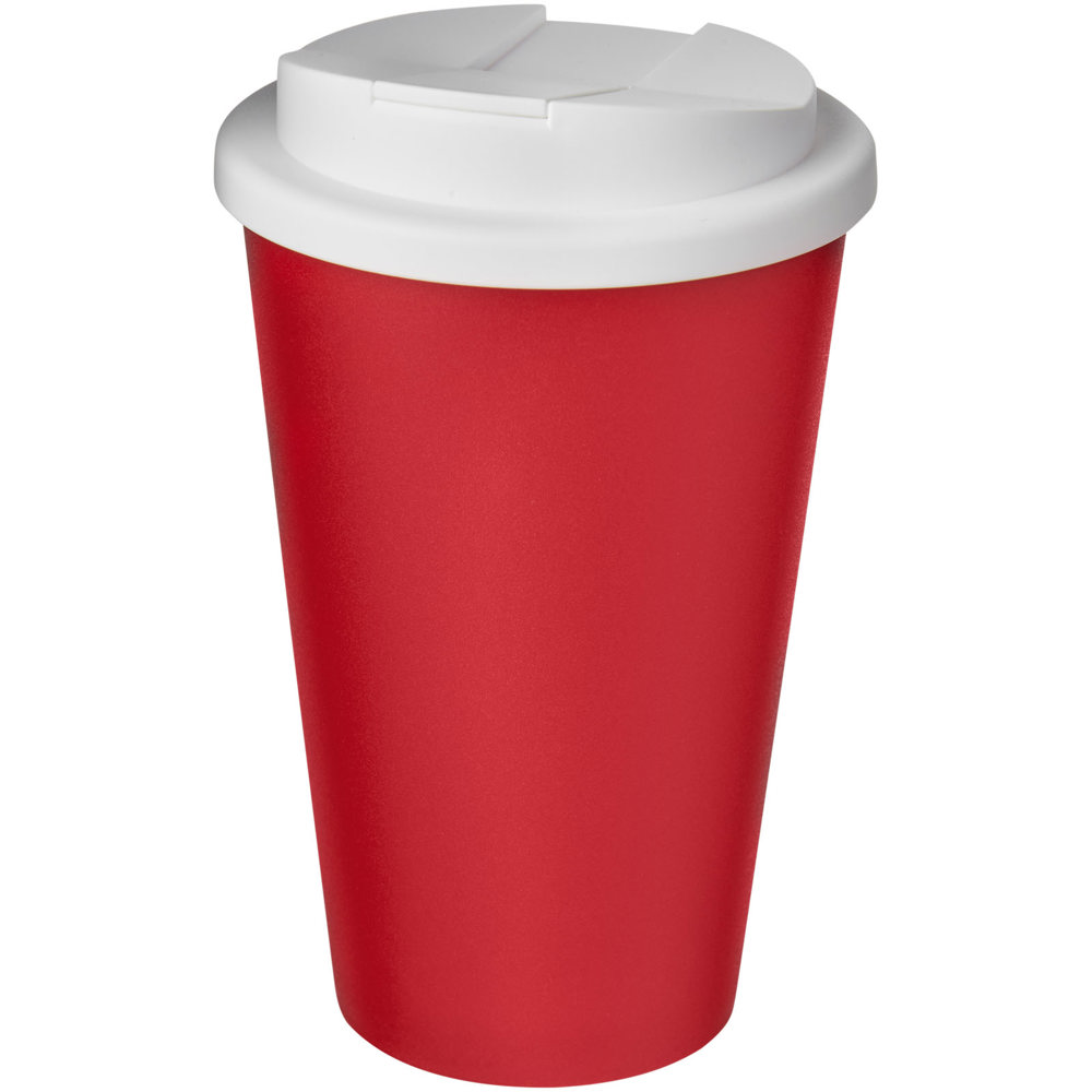 Americano® 350 ml geïsoleerde beker - kopen of bedrukken - rood, wit
