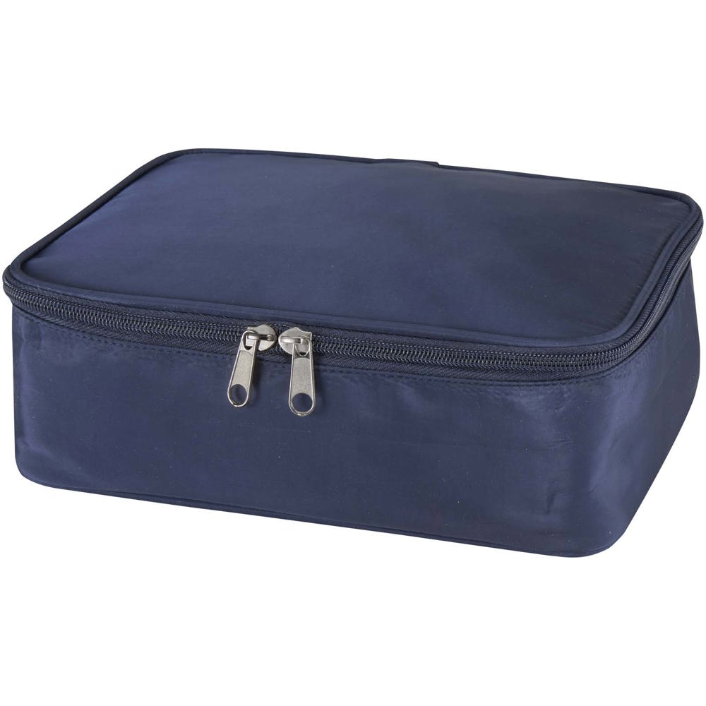 Muse GRS RPET make-up organizer - met logo of onbedrukt bestellen - Marineblauw