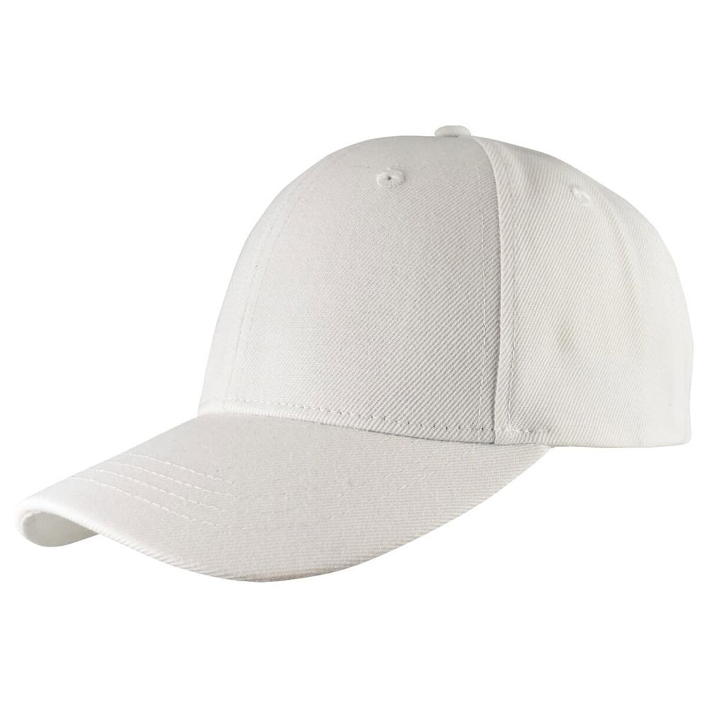 Medium profile cap - Retail - kopen of bedrukken - Wit (WHITE) / Wit
