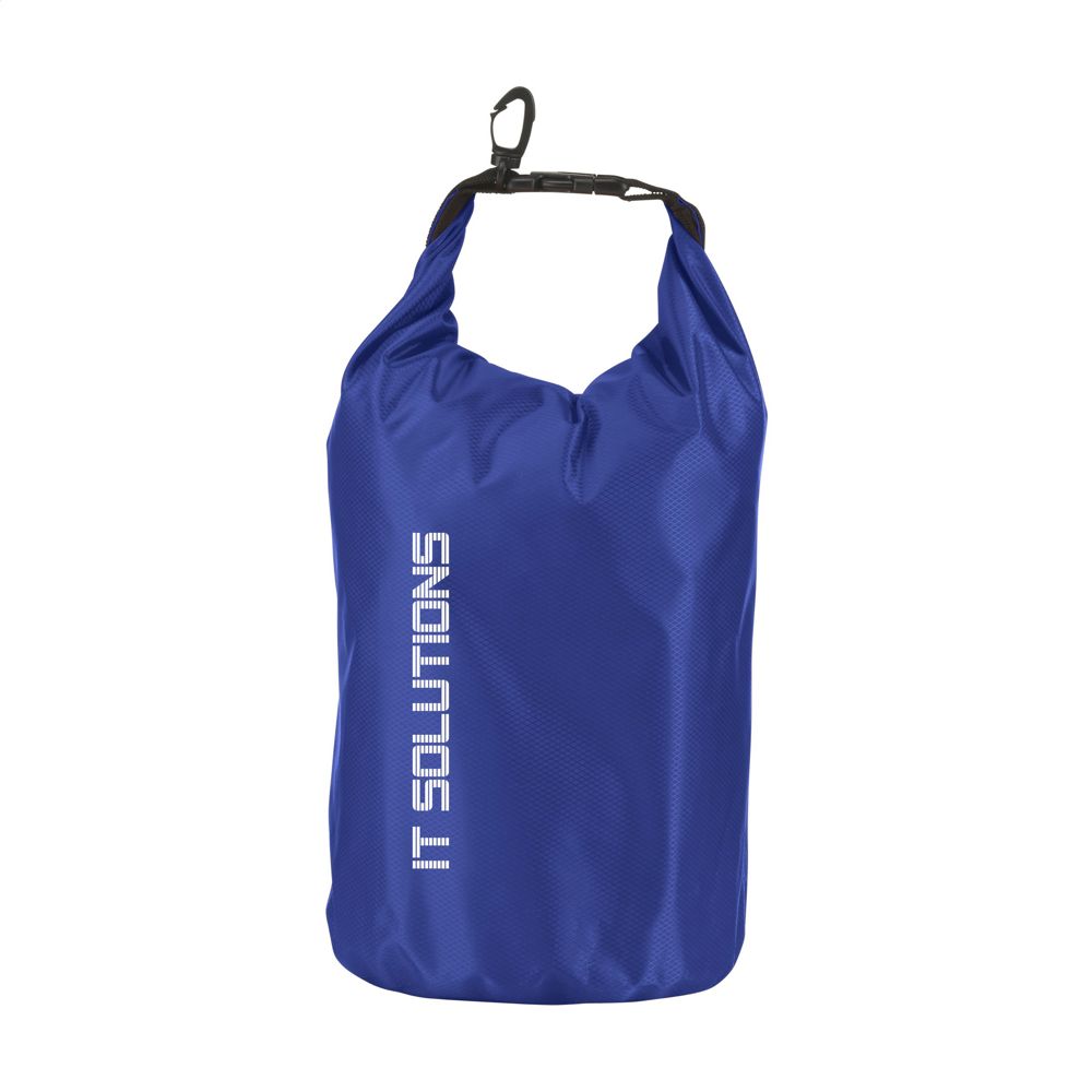 Drybag 5 L waterdichte tas - bedrukt of onbedrukt verkrijgbaar - royalblauw