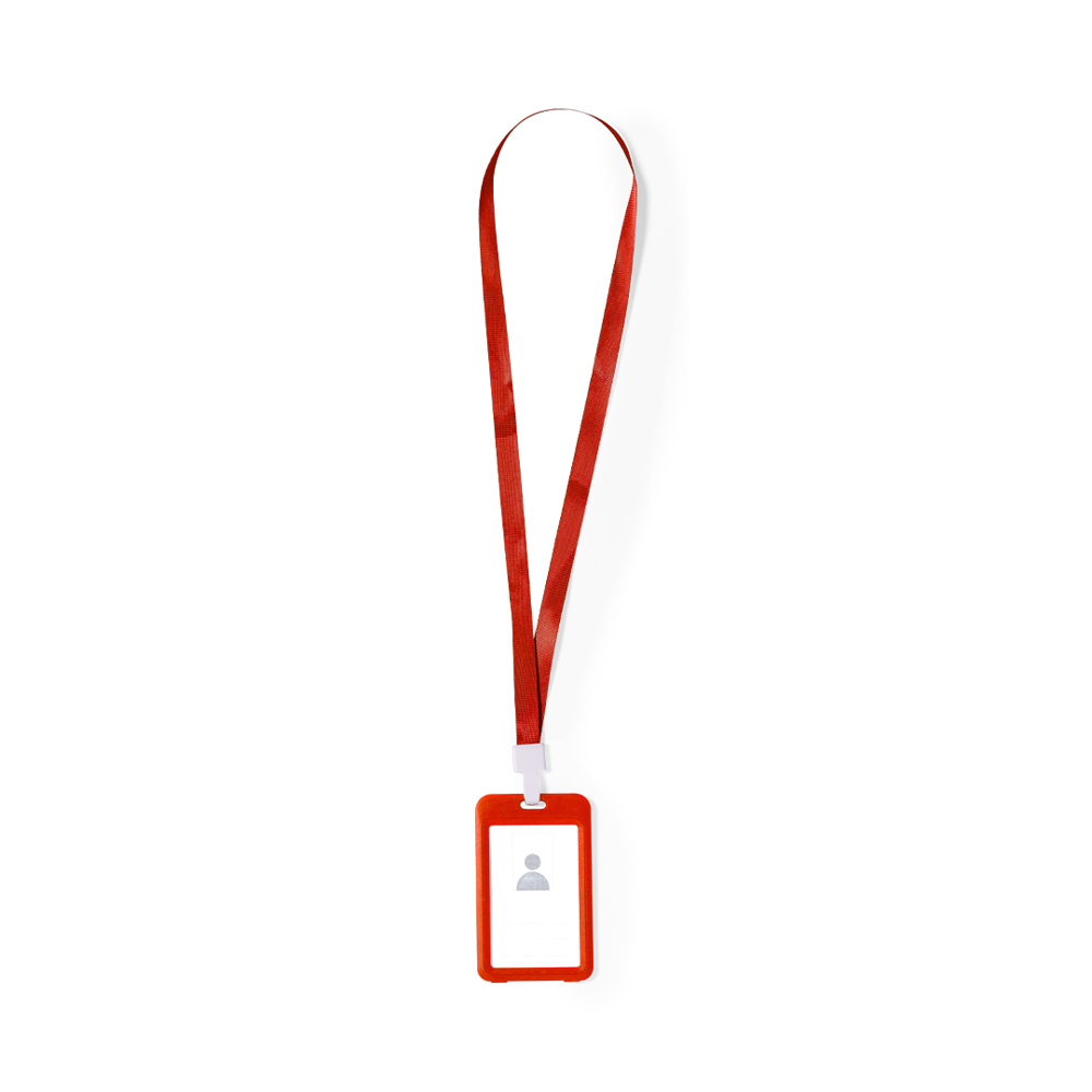 Badge Lanyard Fleck - bedrukt of onbedrukt verkrijgbaar - ROJ