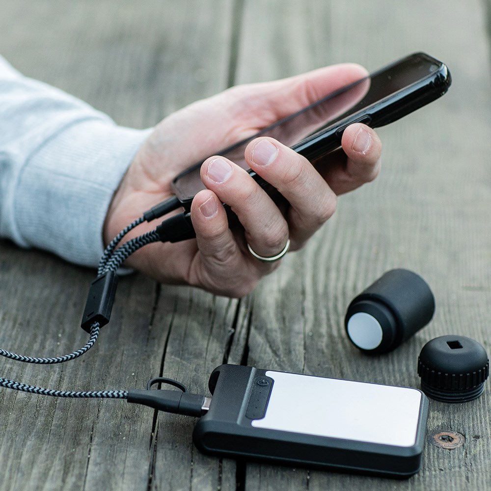 Versacord kabel rPET - Zwart