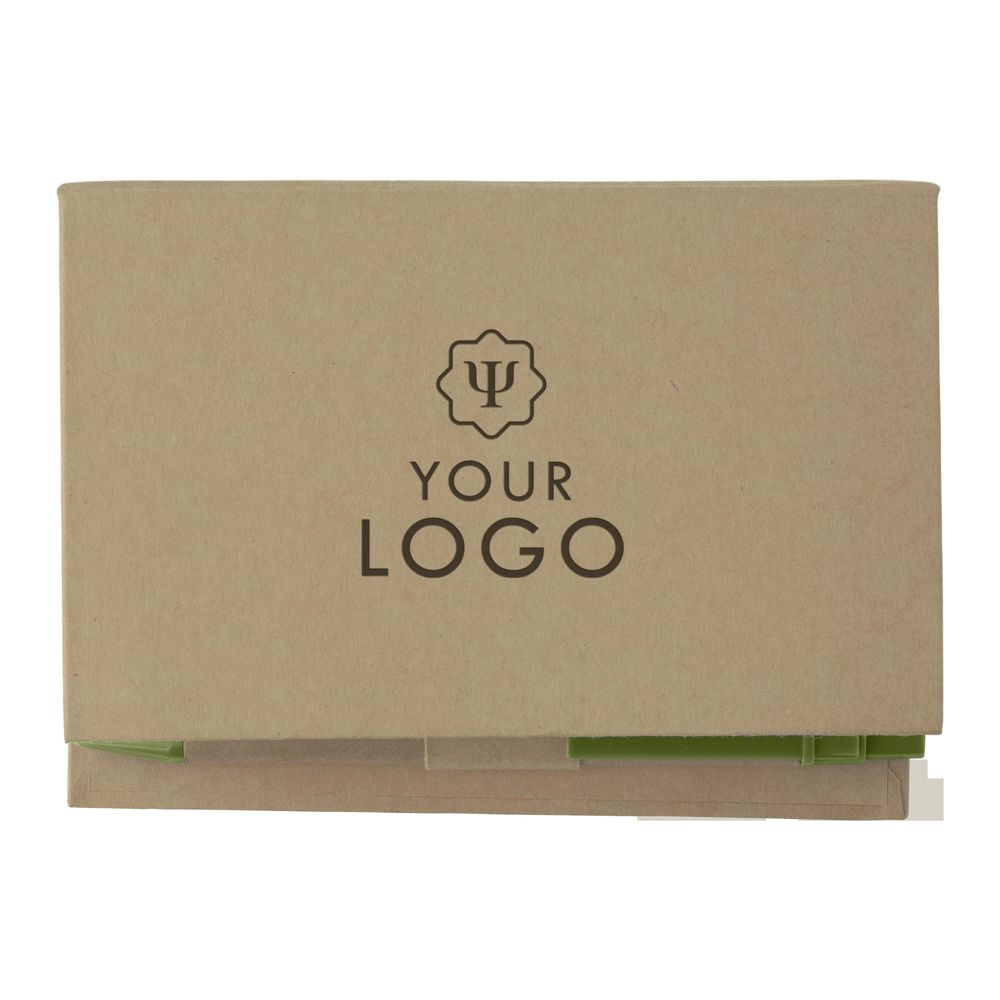 Kartonnen memoblaadjeshouder Glenn