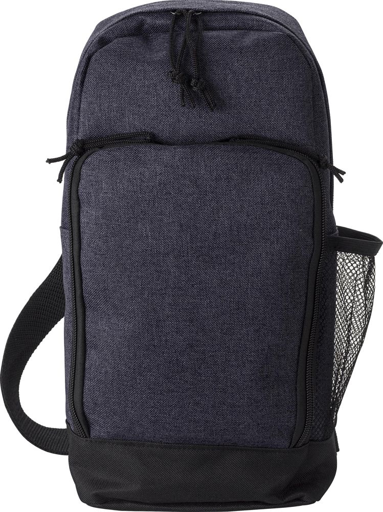 Polyester (600D) schoudertas Brandon - met logo of onbedrukt bestellen - Grijs
