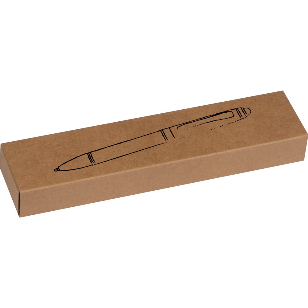 Aluminium pen met draaimechanisme