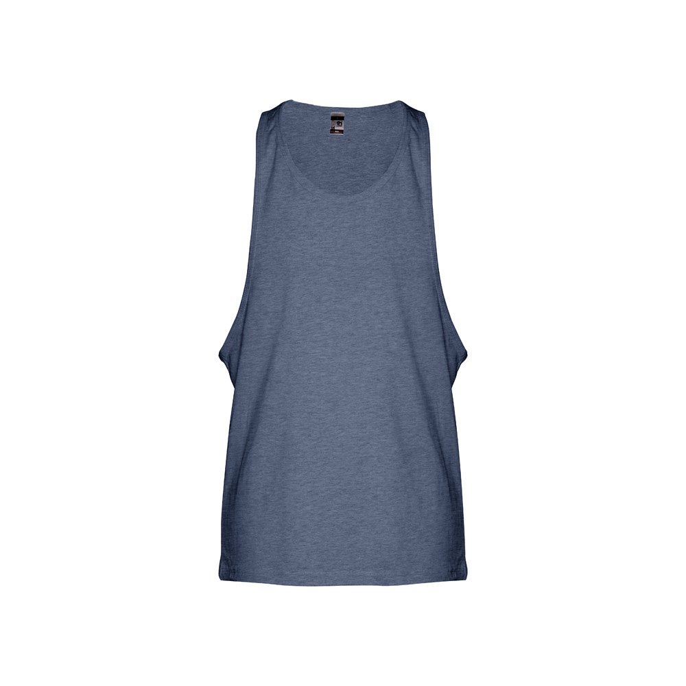 THC IBIZA. Męska koszulka na ramiączka - kopen of bedrukken - Heide blauw