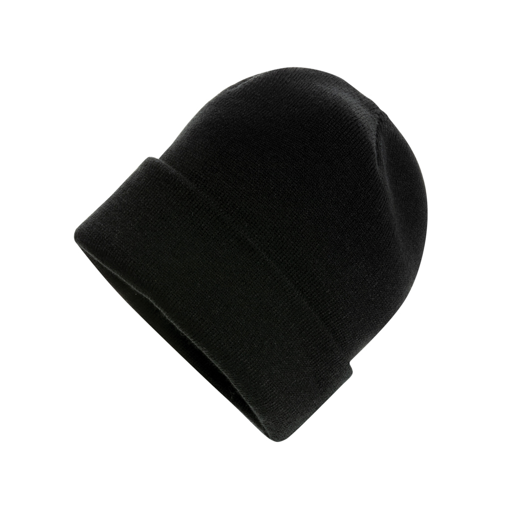 Impact AWARE™ Polylana® beanie - kopen of bedrukken - zwart (± PMS Black)