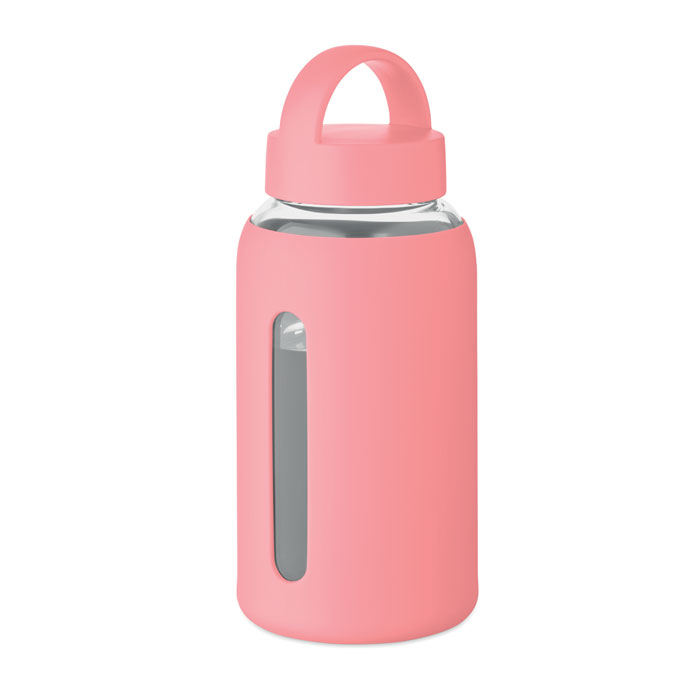 BORIS - Fles van hoog borosilicaatglas - met logo of onbedrukt bestellen - Babyrose
