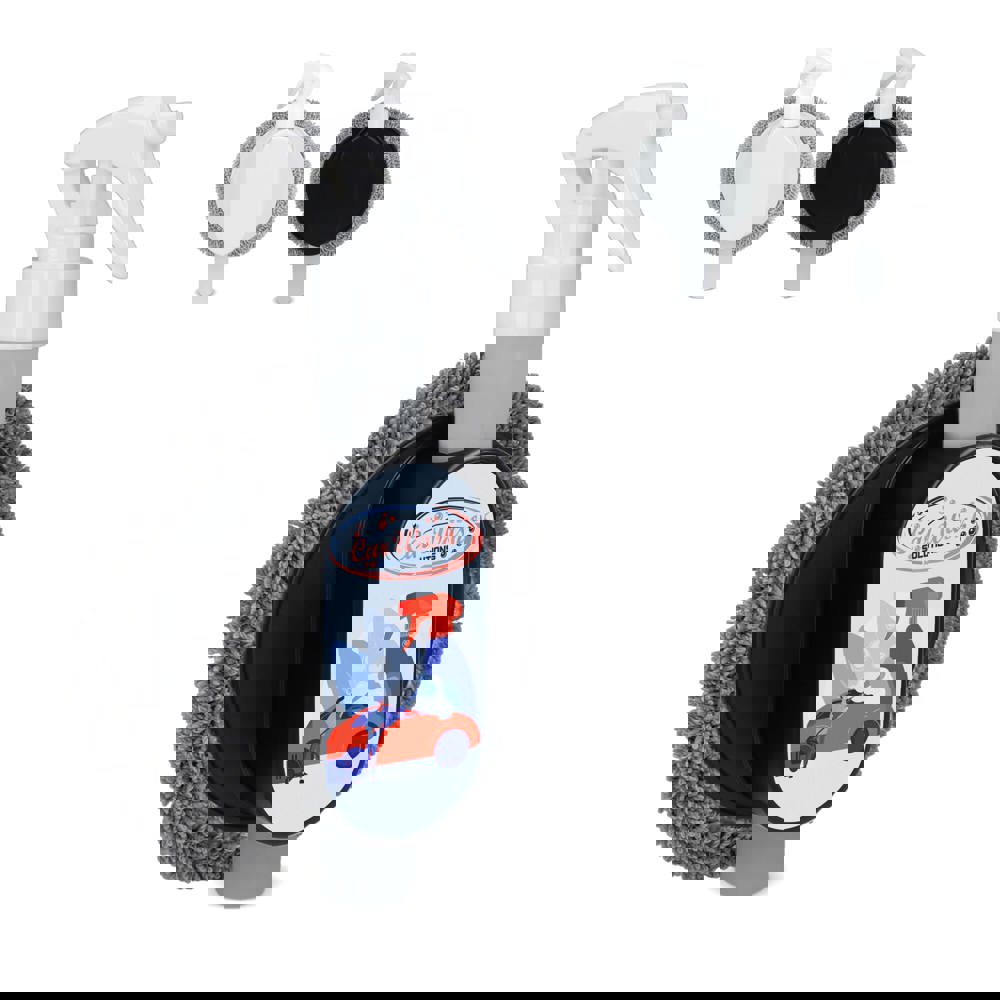 2-in-1 spray en schoonmaakdoek - voor bedrijven en relatiegeschenken